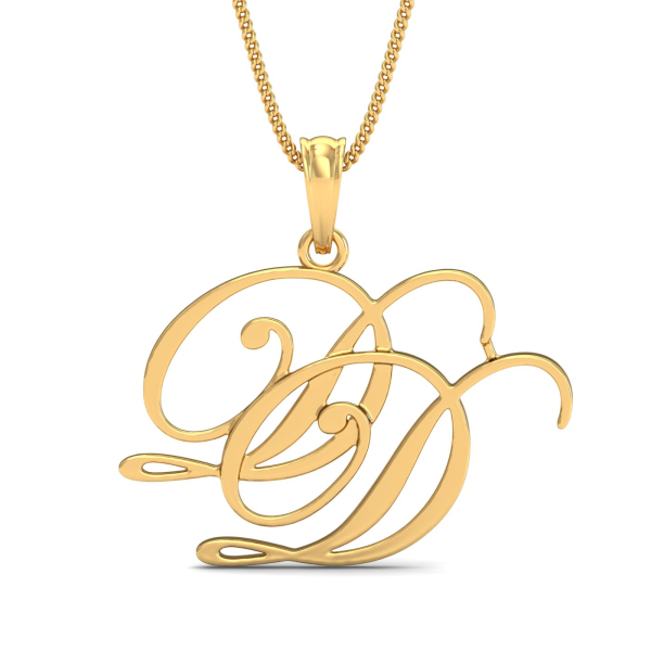 DD Initials Pendant