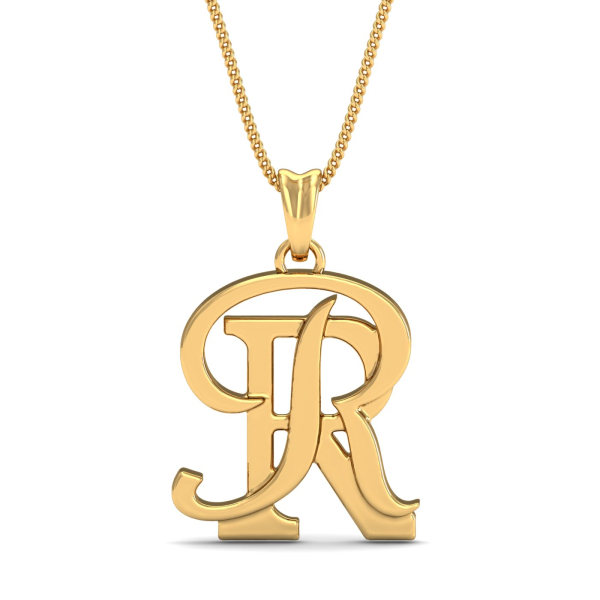 RR Monogram Pendant