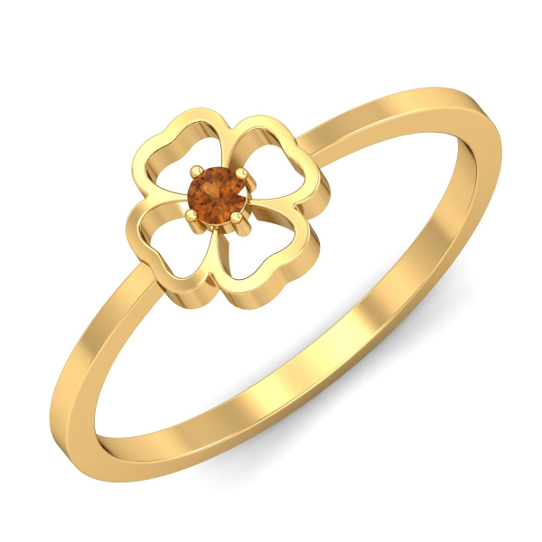 Fianza Citrine Ring