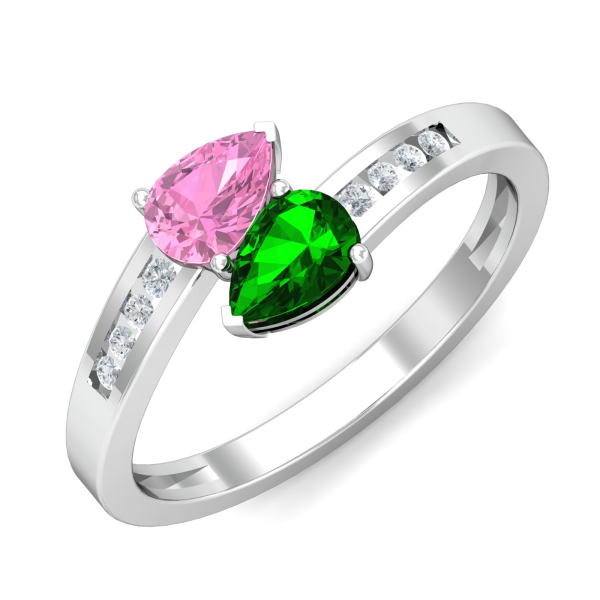 Pear Tourmaline Ring