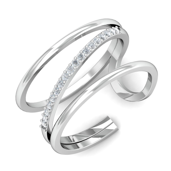 Spiral Open Ring