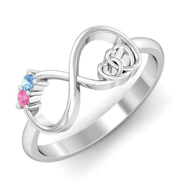 Infinite Pink Blue Ring