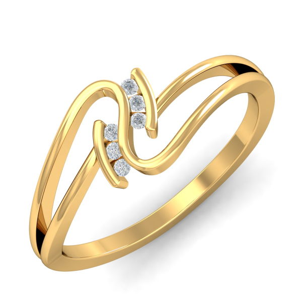 Pretty Curved Ring
