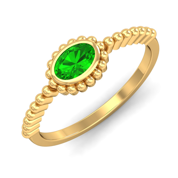 British Peridot Ring
