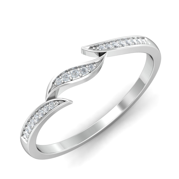Contemporary Wavy Ring