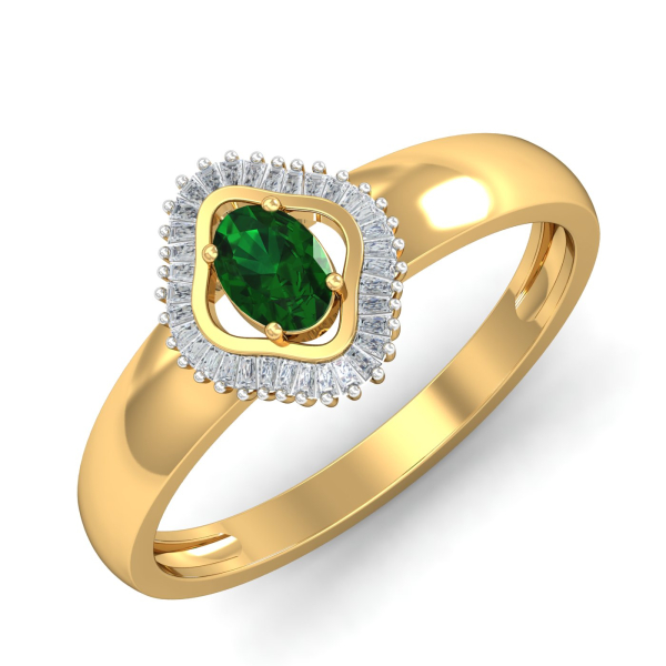 Green Beauty Emerald Ring