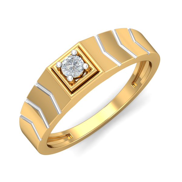 Ekene Solitaire Men's Ring