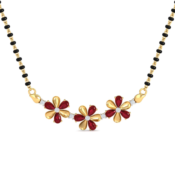 Kanaka Ruby Mangalsutra