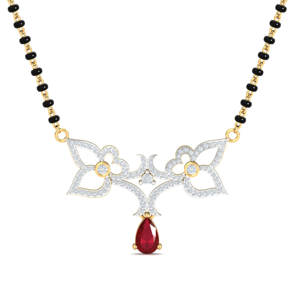 Paramesh Ruby Mangalsutra