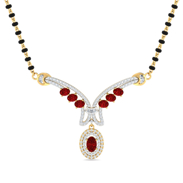 Amare Ruby Mangalsutra