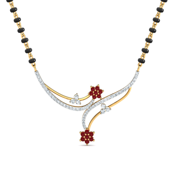 Bakhani Ruby Mangalsutra