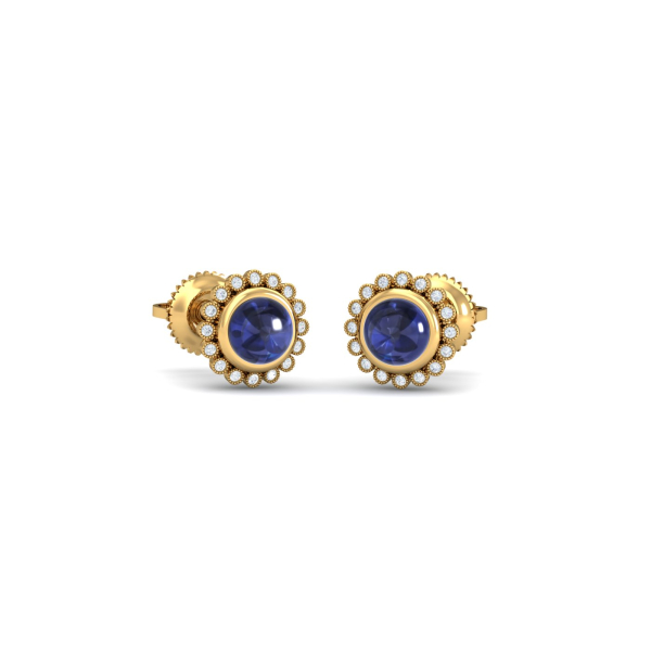 Joel Iolite Stud Earrings