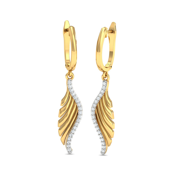 Winglet Hoop Earrings