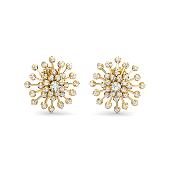 Dandelion Stud Earrings