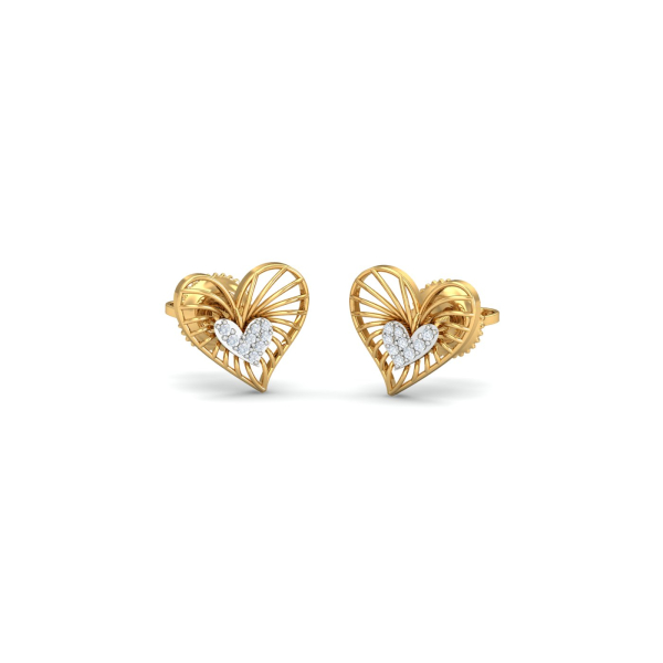 Valeni Heart Studs