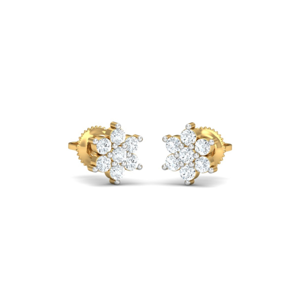 Lilia 8MM Floral Studs