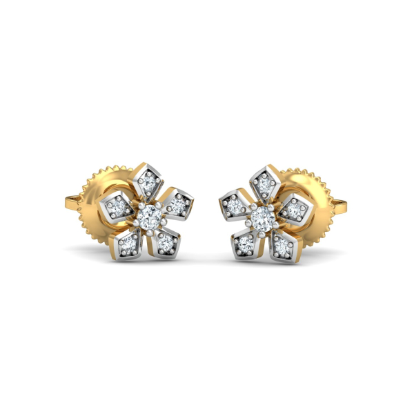 Blooming Floral Stud Earrings