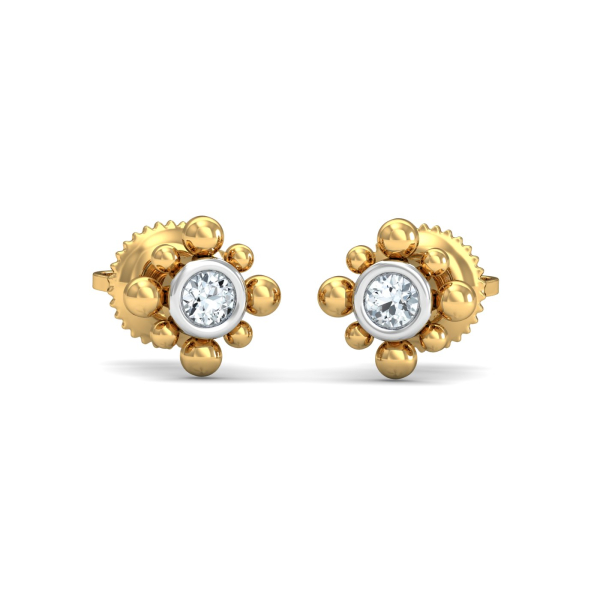 Beaded  Stud Earrings