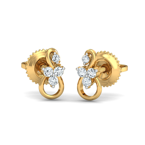 Cookoo Motif Stud Earrings