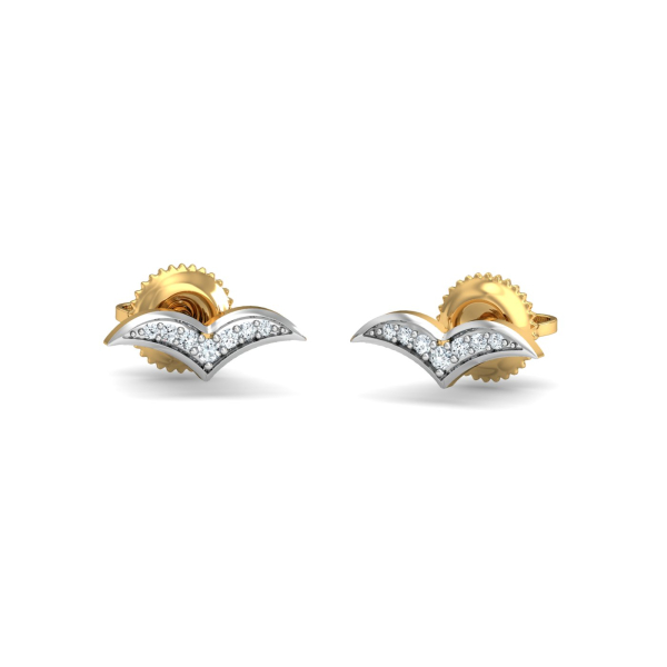 Flying Bird Stud Earrings