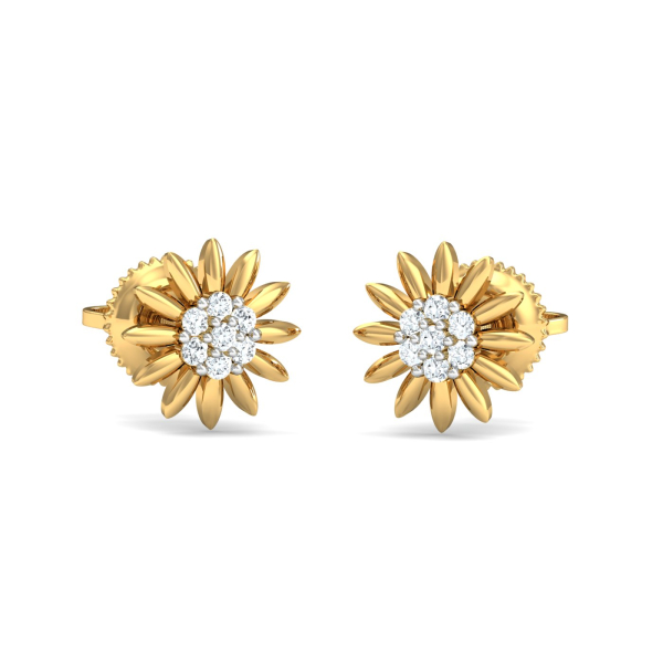 Floare Stud Earrings