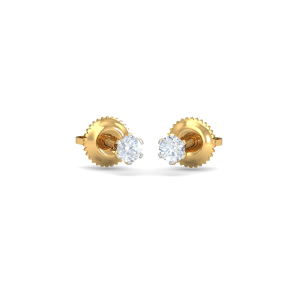 0.29 Carat Solitaire Earrings
