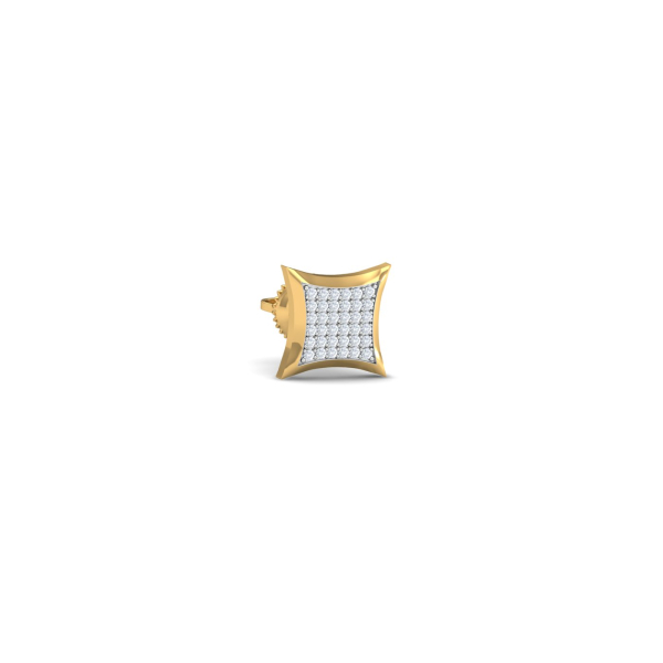 Imperion Diamond Mens Earring