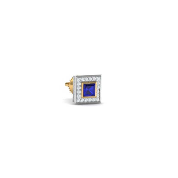 Vilasa Sapphire Mens Stud