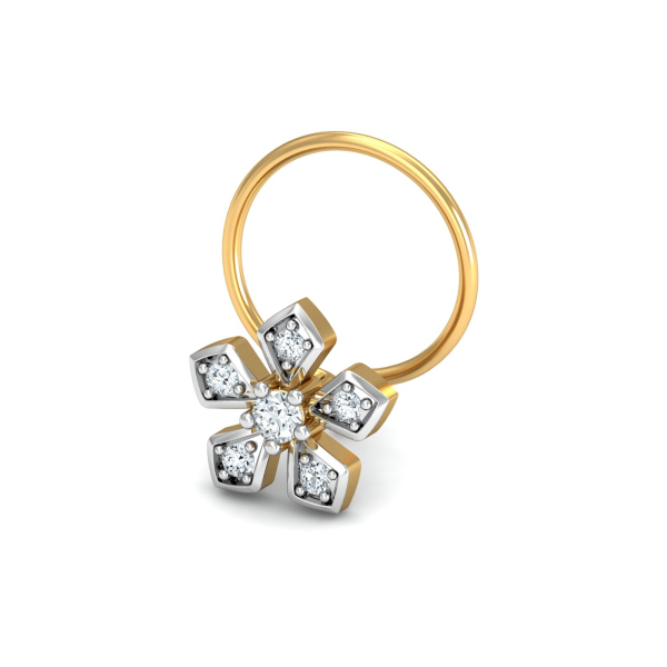 Blooming Floral Nose Pin