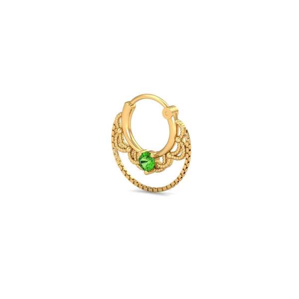 Ayat Peridot Septum Ring