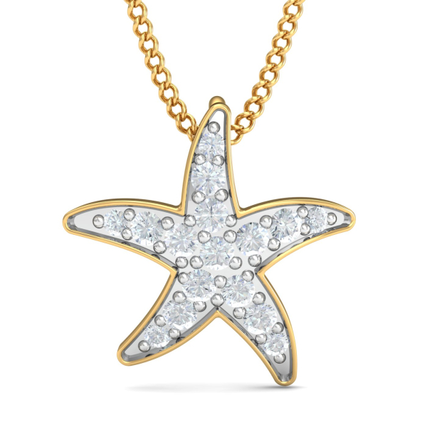Glowing Star Fish Pendant
