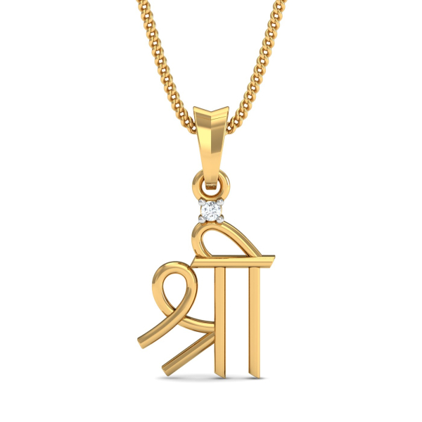 Minimal Shri Pendant