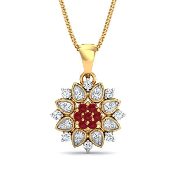 Florid Ruby Pendant