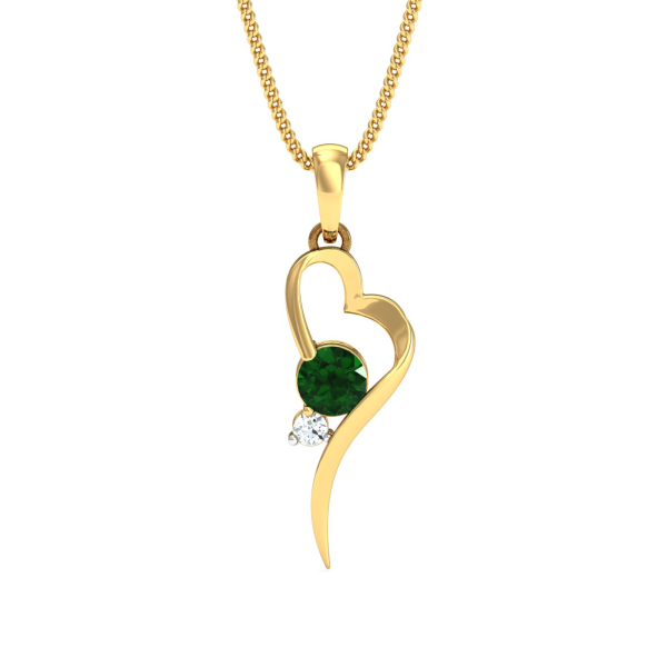 Mila Emerald Pendant