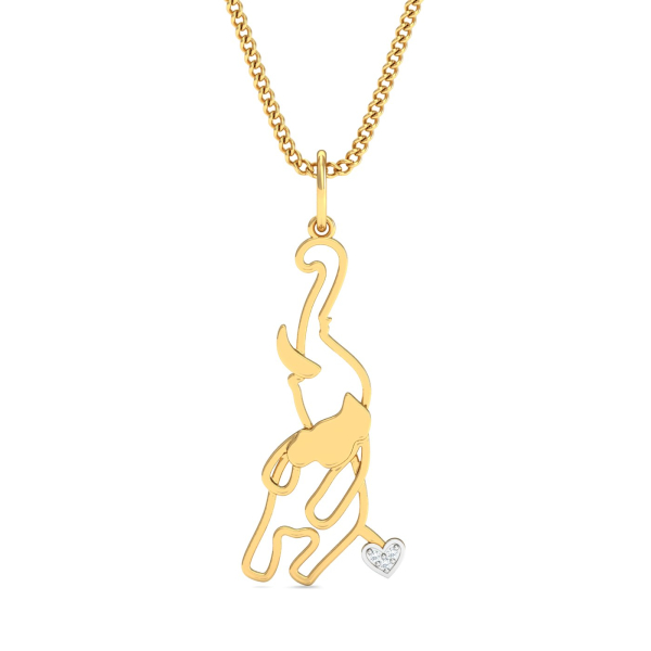 Dino Heart Pendant