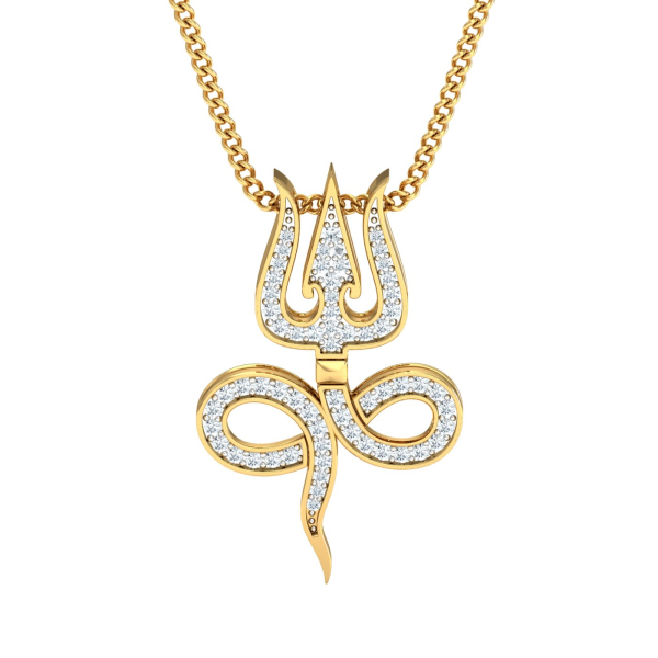 Shiv's Trident Men Pendant