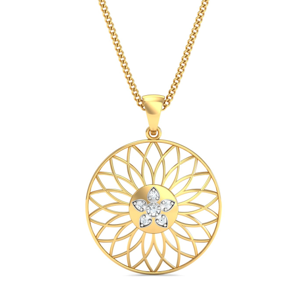 Blooming Flower Pendant
