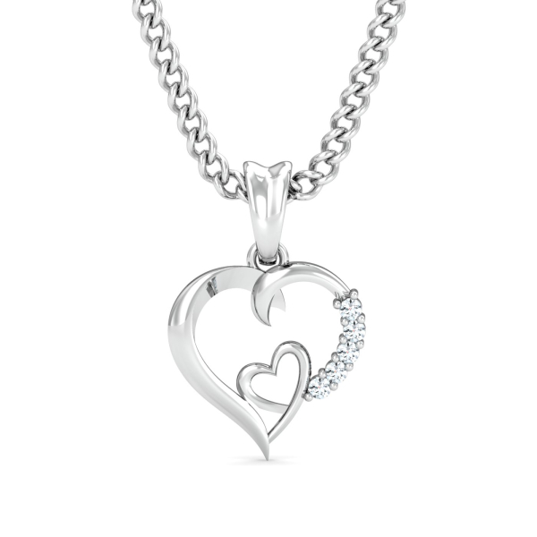 Double Hearts Pendant