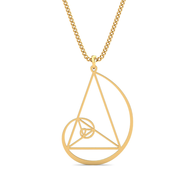 Fibonacci Orbit Pendant