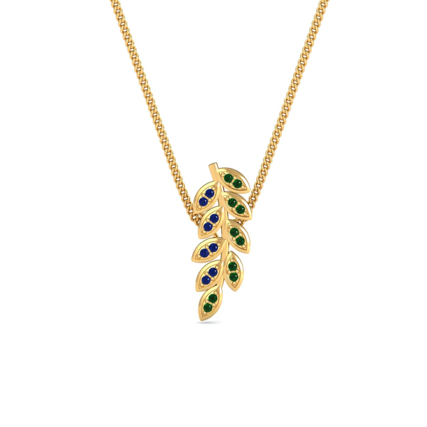 Arika Green Blue Pendant