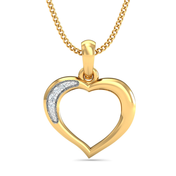 Clear Heart Pendant
