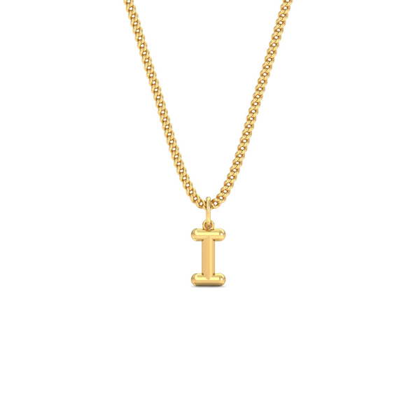 Balloon I Initial Pendant