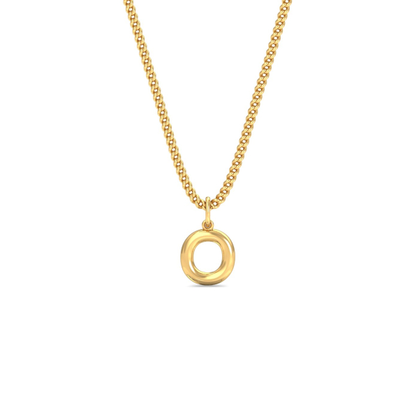 Balloon O Initial Pendant