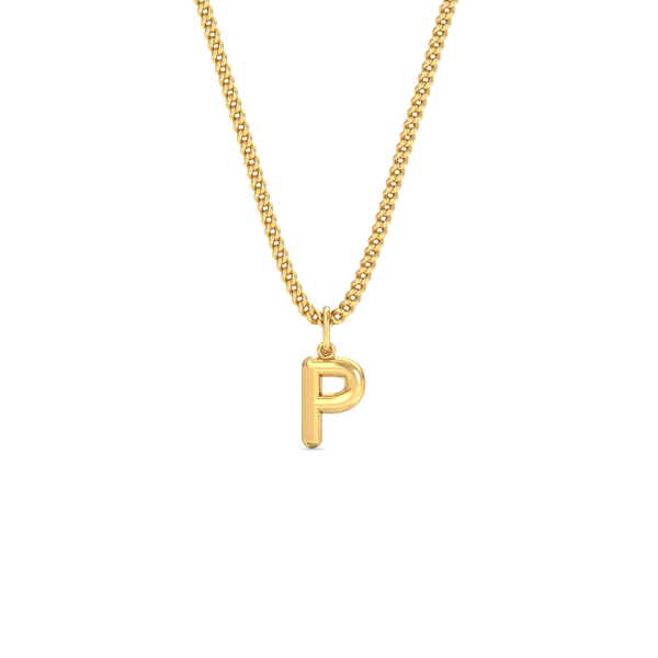 Balloon P Initial Pendant