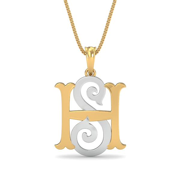 HS Initials Pendant