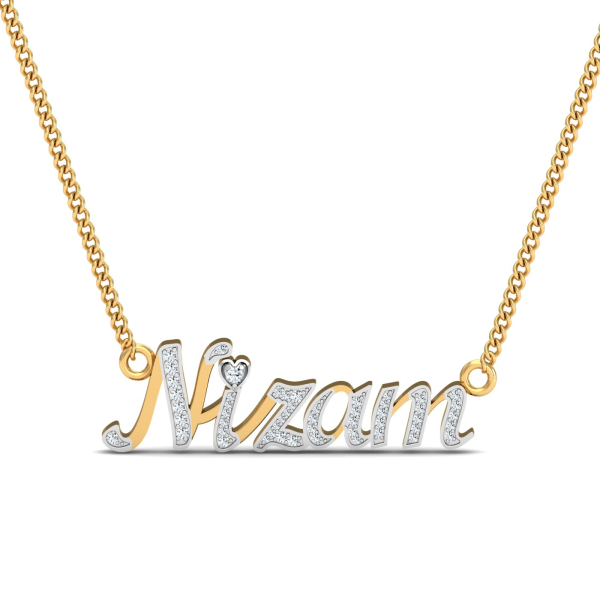 NIZAM Name Pendant