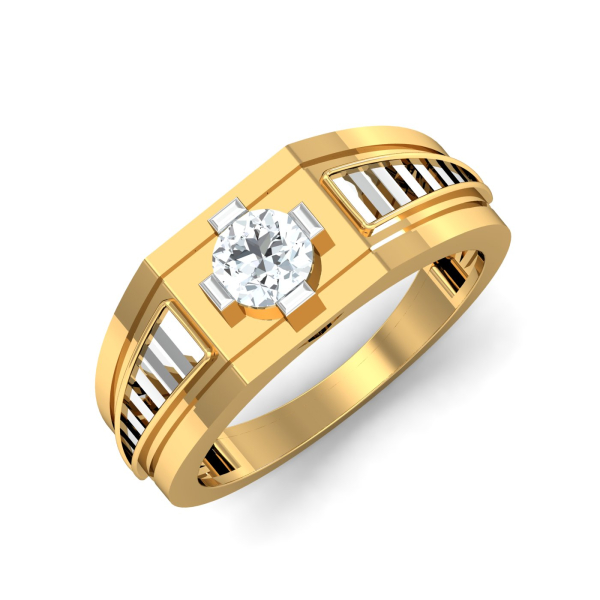 Regal 0.63 ct. Solitaire Men's Ring