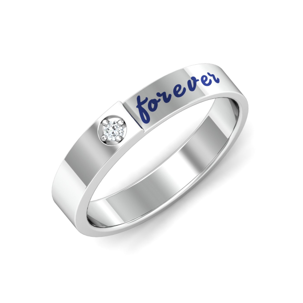 Forever Enamel Men's Ring