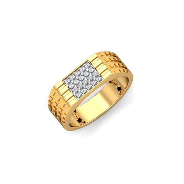 Anshul Diamond Men's Ring