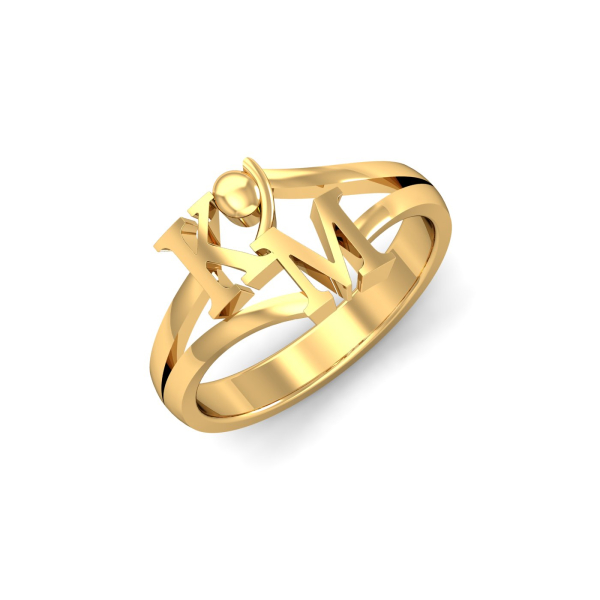 KM Gold Ring